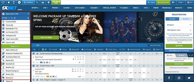 1Xbet the highest rated pitching site