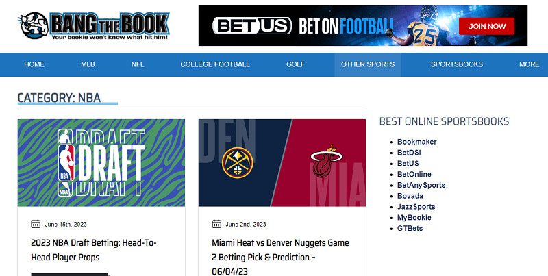 Bang the Book Reputable NBA Betting Forum