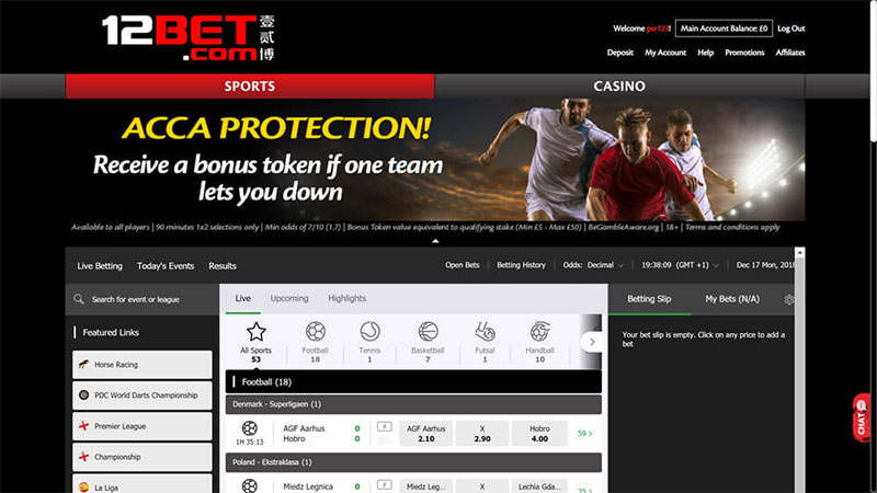 Basketball betting at 12BET