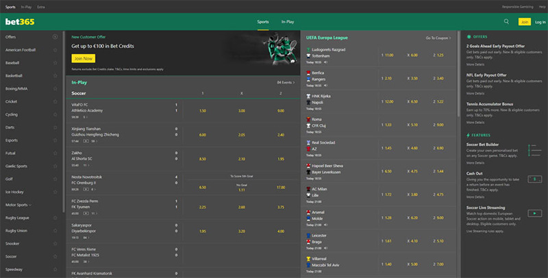 Bet365 Reputable basketball betting app