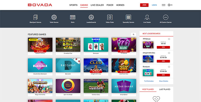Bovada – Top Sports Betting Site for Live Streaming in North Carolina