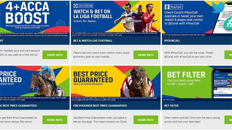 Coral - The ultimate bet on greyhound racing games