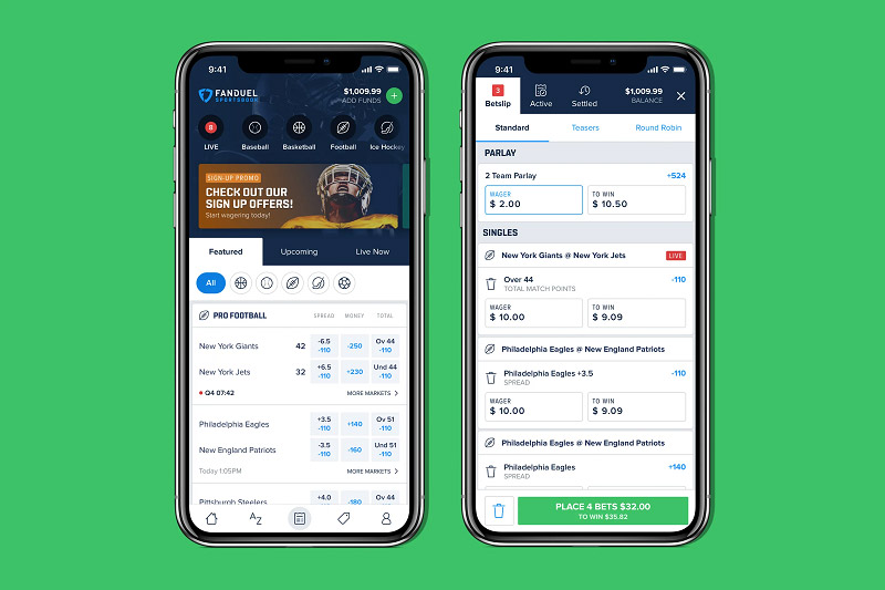 FanDuel - Address for American football betting