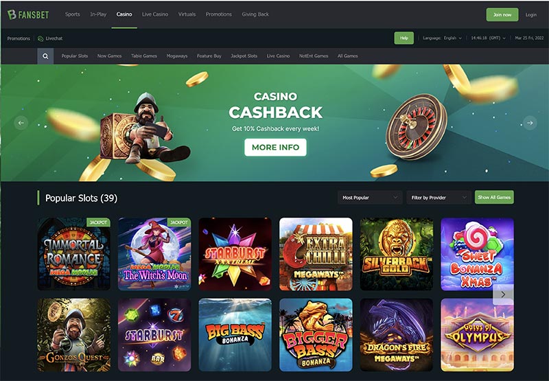 Fansbet bookmaker is crowded with participants