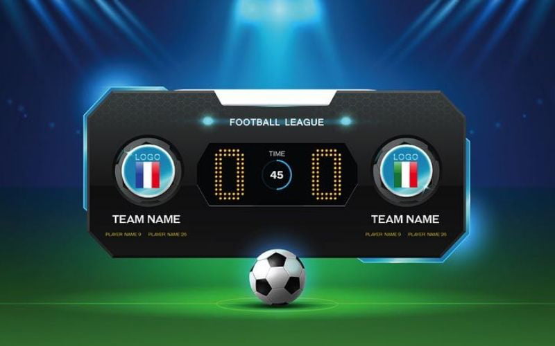 How to read the 1st half handicap of the 2 teams scoring