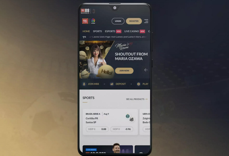 M88 – High-class online football betting app