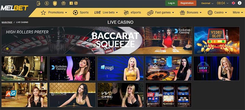 Melbet multiplayer betting site