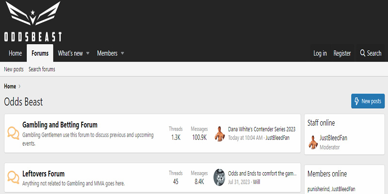 Odds Beast - Reputable UFC Betting Forum