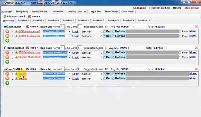 Reputable Crosswin software