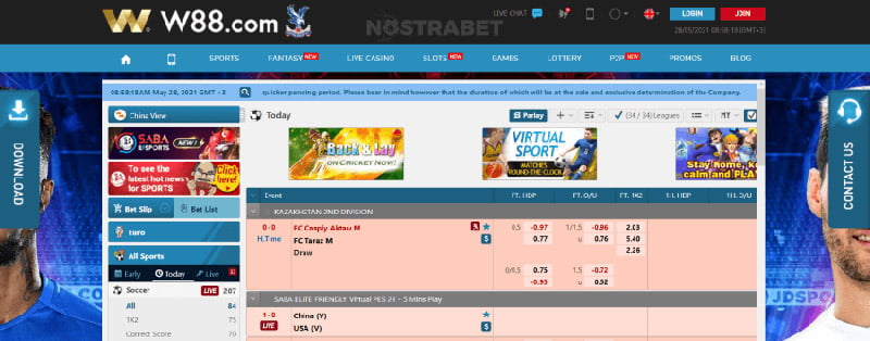 Site w88 betting in Canada