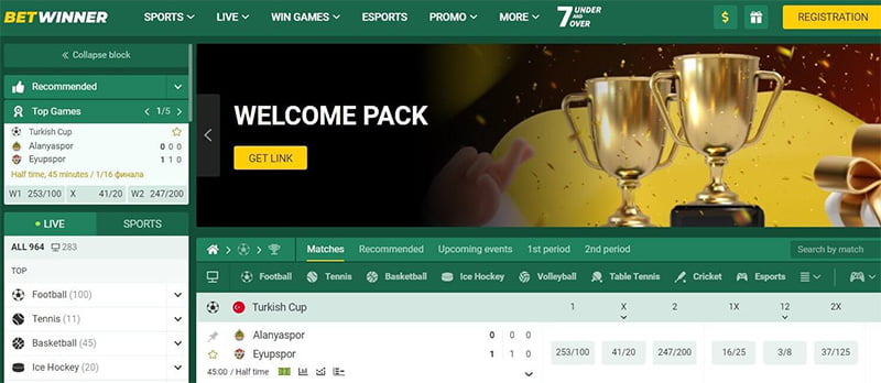The much-sought after betting site Betwinner