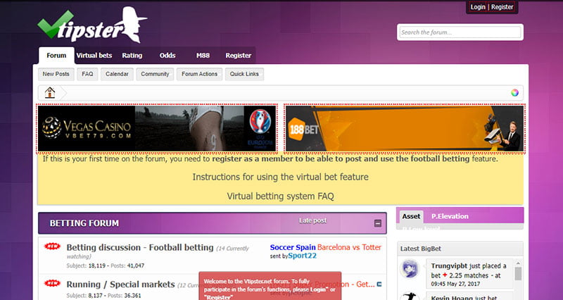 Vitipster Football Forum