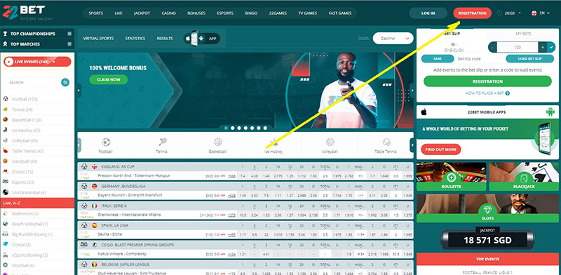 22Bet - Sites delaware online sports betting