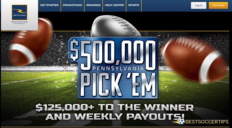 BetRivers - American soccer betting sites