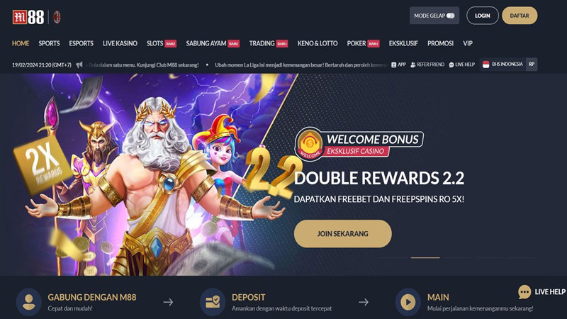 Betting sites Indonesia: M88