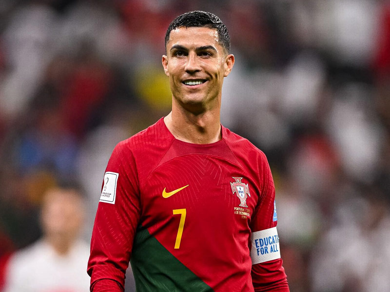 Cristiano Ronaldo - Highest paid footballer