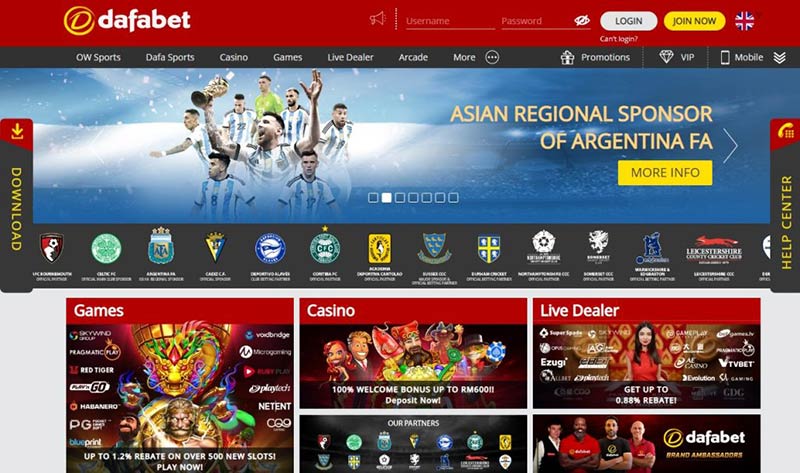 Dafabet - App online sports betting Oklahoma