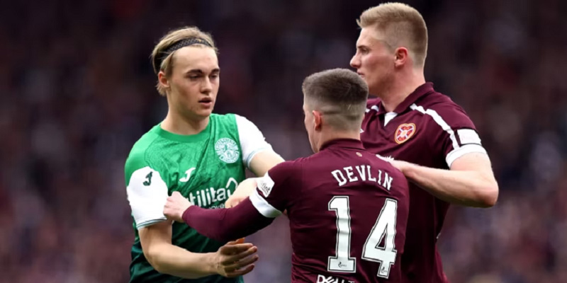 Hearts vs Hibernian - Biggest football rivalries in england