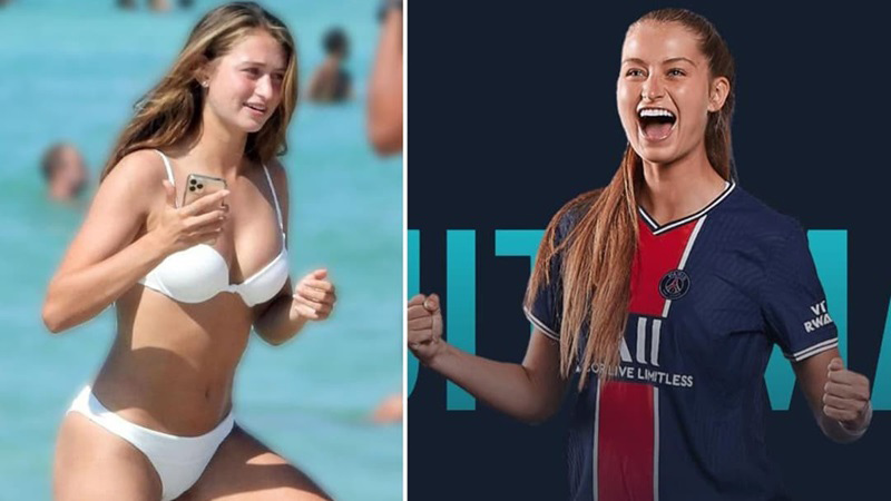 Hot female soccer player: Jordyn Huitema