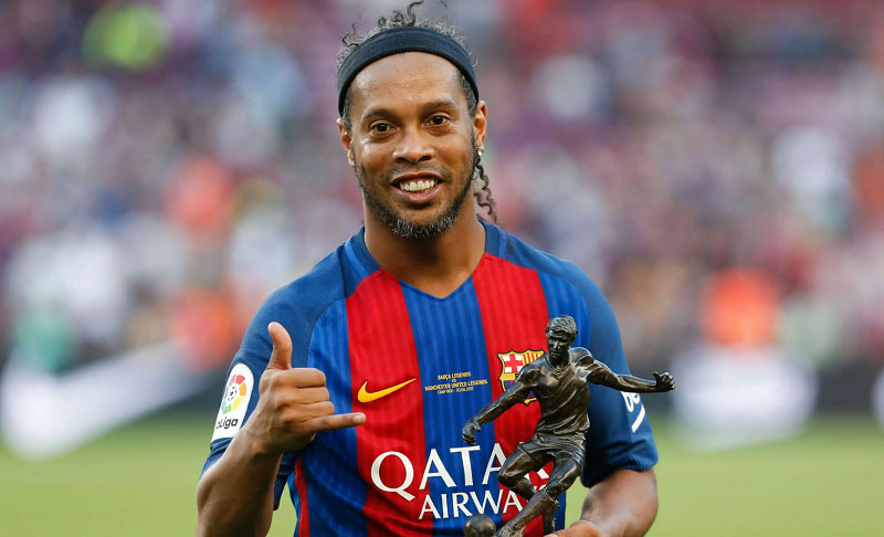 Ronaldinho - The best football striker in the world