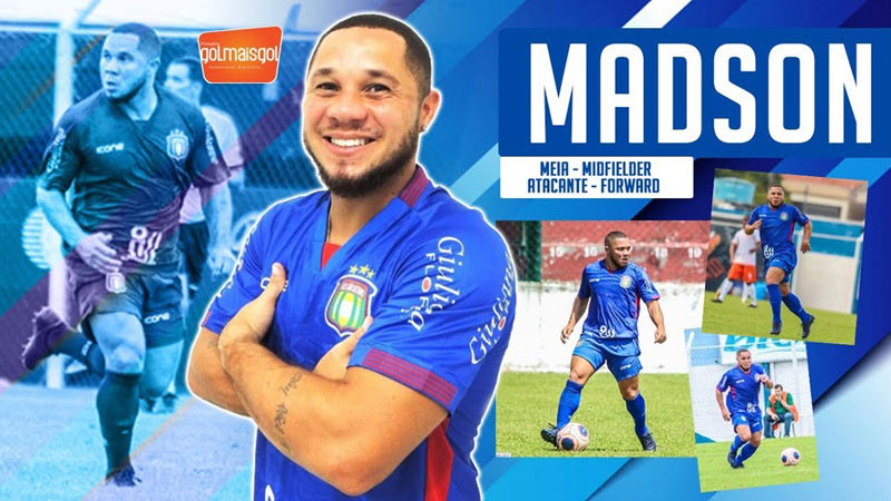 Who is the shortest football player: Madson Formagini Caridade (5ft 2" or 157cm)