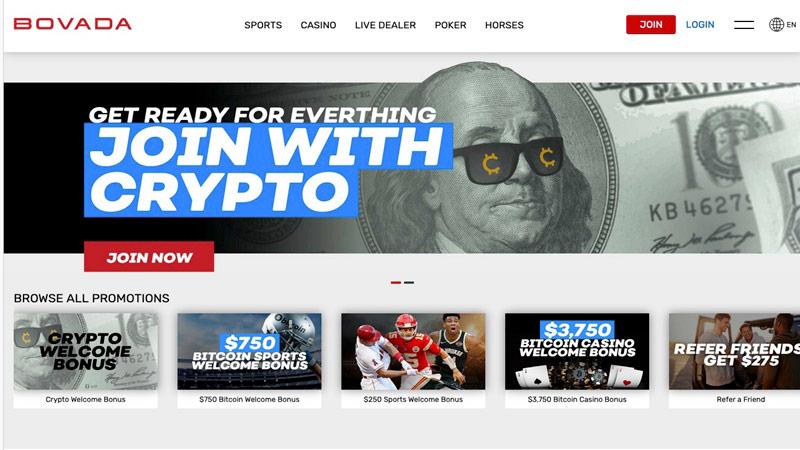 Online betting sites Texas: Bovada