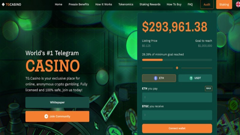 Texas betting sites: TG Casino