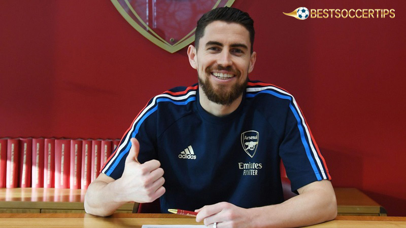 Highest paid player at arsenal: Jorginho