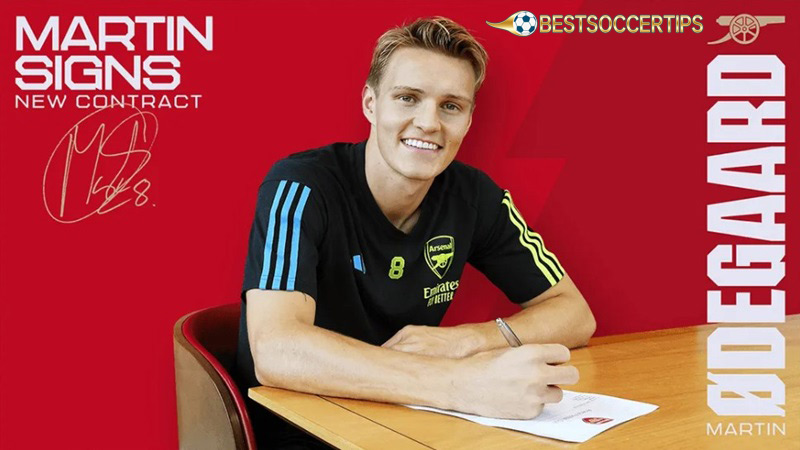 Highest paid player in arsenal fc: Martin Ødegaard