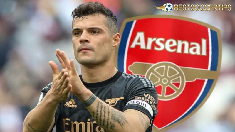 Arsenal highest paid player: Granit Xhaka