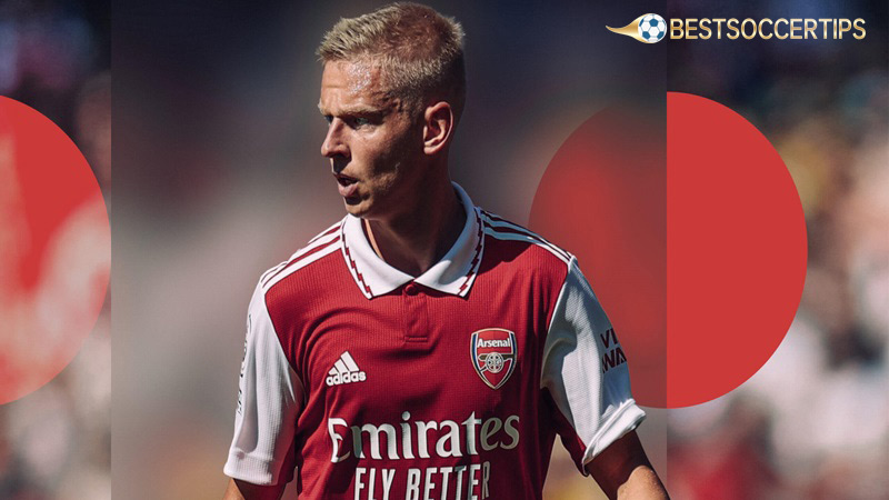 Highest paid arsenal player: Oleksandr Zinchenko