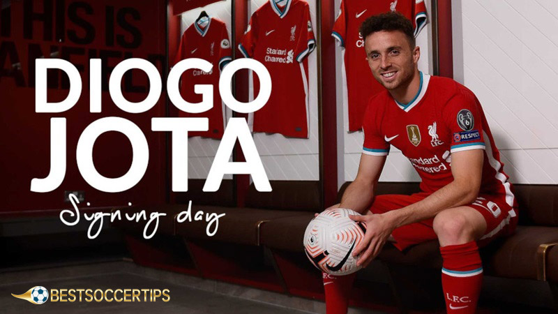 Best looking liverpool players: Diogo Jota