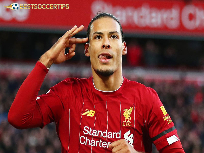 Best looking liverpool players: Virgil van Dijk