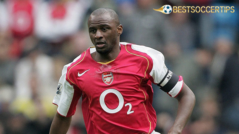 Best players of arsenal: Patrick Vieira