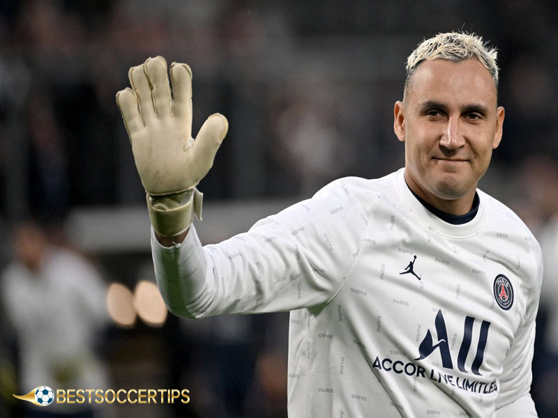 Highest paid ligue 1 players: Keylor Navas