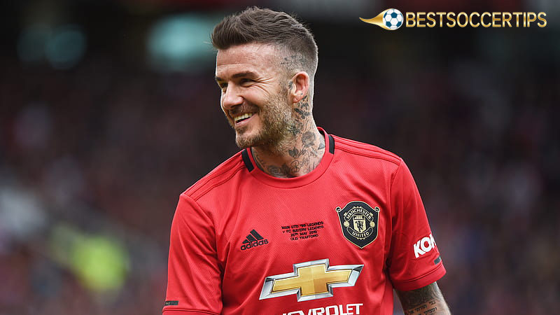 Most handsome manchester united player: David Beckham