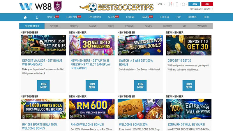Best betting sites UK: W88