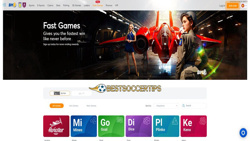 Best online betting sites UK: BK8