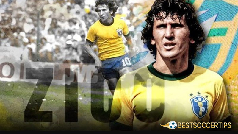 Top brazilian soccer players: Zico