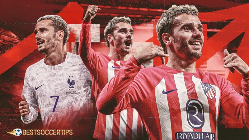 Best passers in soccer history: Antoine Griezman (Atletico Madrid & France)
