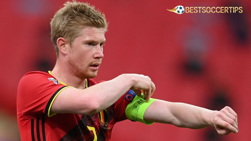 Best passers in soccer: Kevin De Bruyne (Manchester City & Belgium)