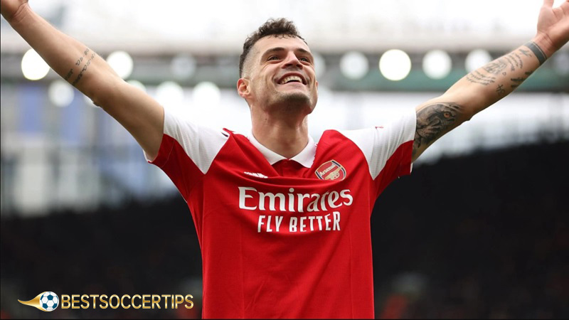 Best swiss footballers: Granit Xhaka
