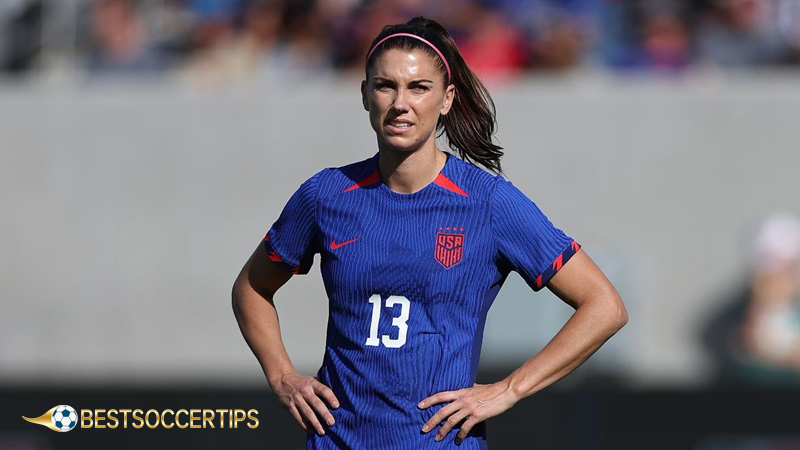 Best player US women's soccer: Alex Morgan
