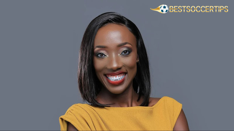 Female black sports reporters: Usher Komugisha
