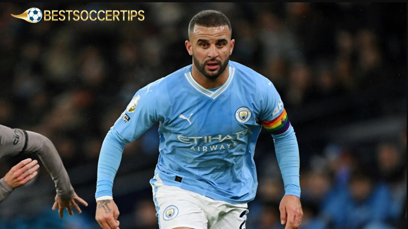 Fastest football player in premier league: Kyle Walker - 37.31 km/h, Everton vs Manchester City (2022/23)