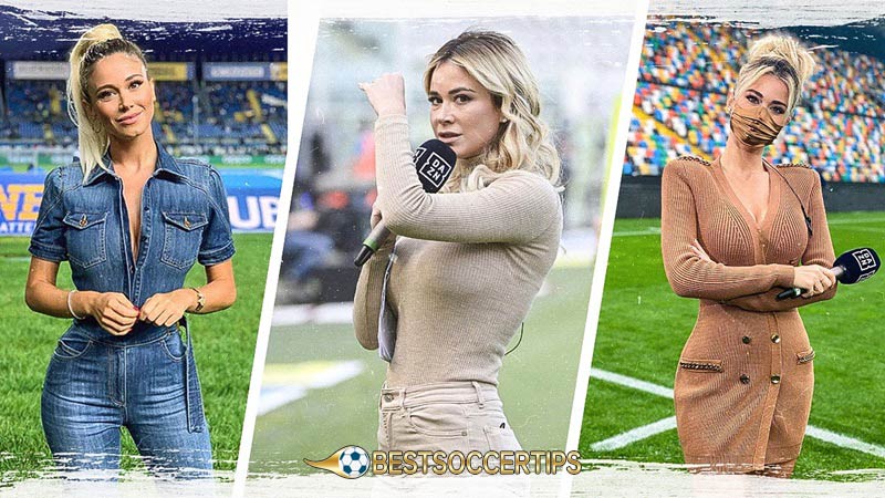 Female sports reporters: Diletta Leotta