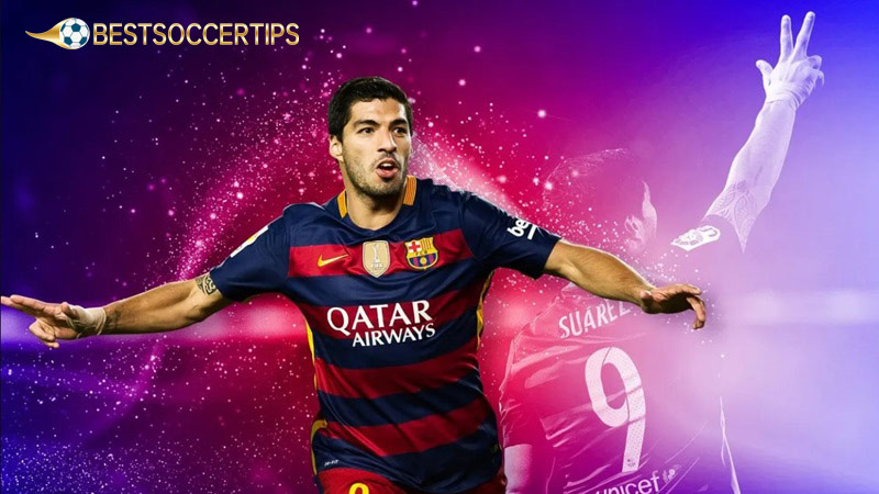 Footballers with most hat tricks: Luis Suarez (30)