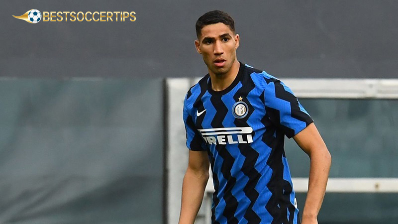 Highest paid African footballer: Achraf Hakimi, Paris Saint-Germain - $20 million