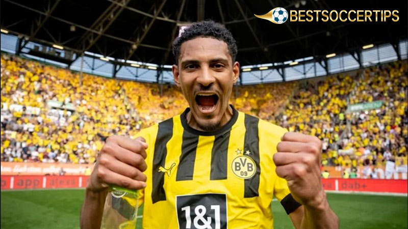 Highest-paid African footballer of all time: Sébastien Haller, Borussia Dortmund - $14 million