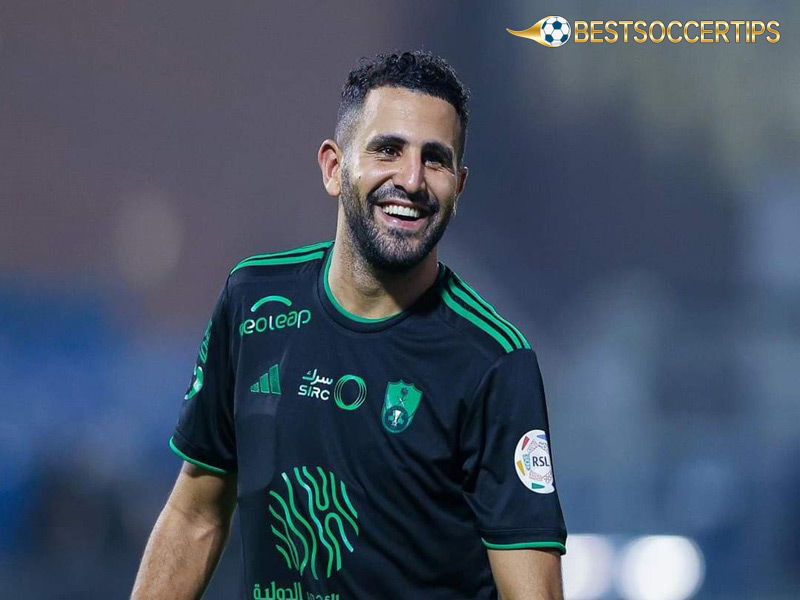 Highest paid African footballer: Riyad Mahrez, Al Ahli - $58 million
